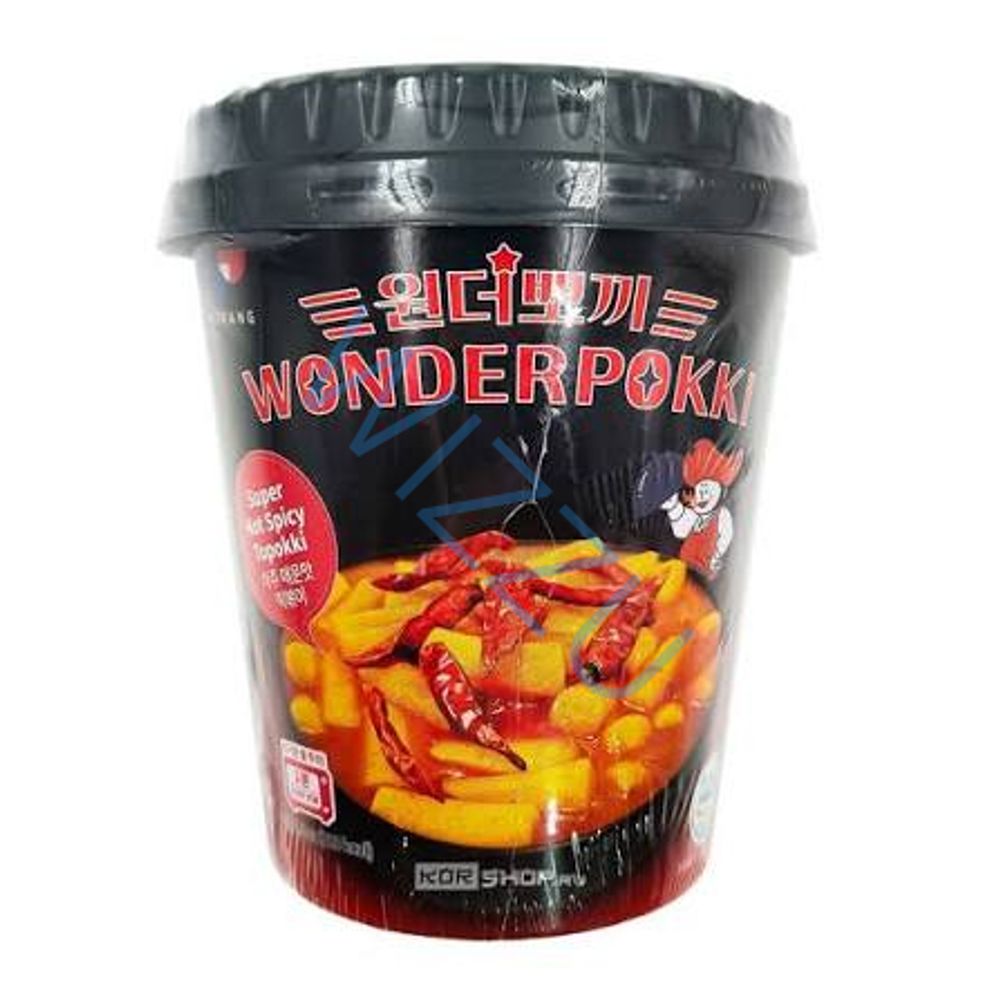 Лапша Kpop Tteokboki 108гр Super Spicy (Крор Токпокки Острый)