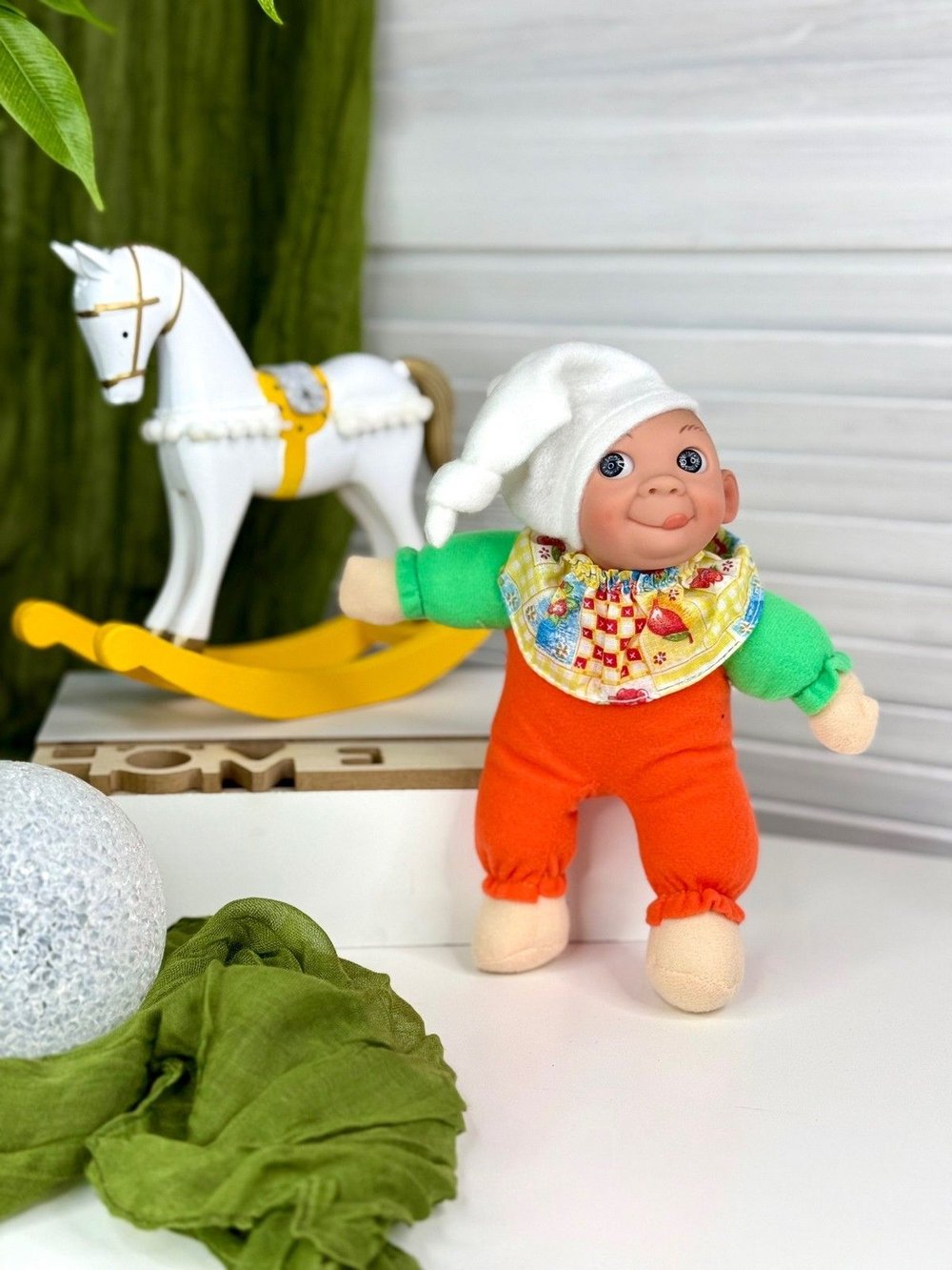 Кукла для девочки мягконабивная 23см Каритас (304U2)
