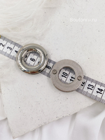 Люверсы серебристые для сумок на винтах