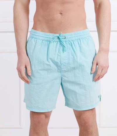 Шорты для плавания Guess Underwear - голубой(F3GT03 WO08A)