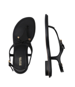 Босоножки кожаные nori flat Michael Kors - черный(40R4NRFA1L)