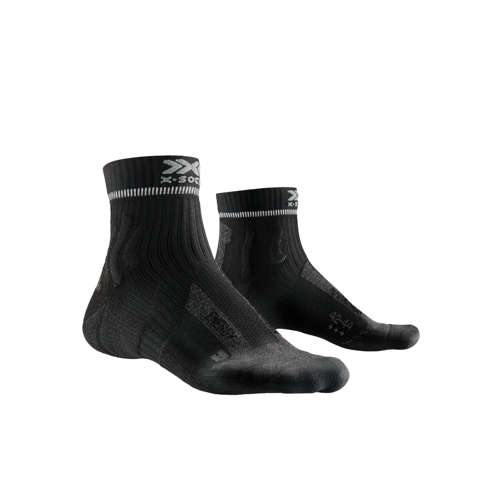 Носки X-Socks Marathon Energy 4.0 Men Opal Black/Dolomite Grey