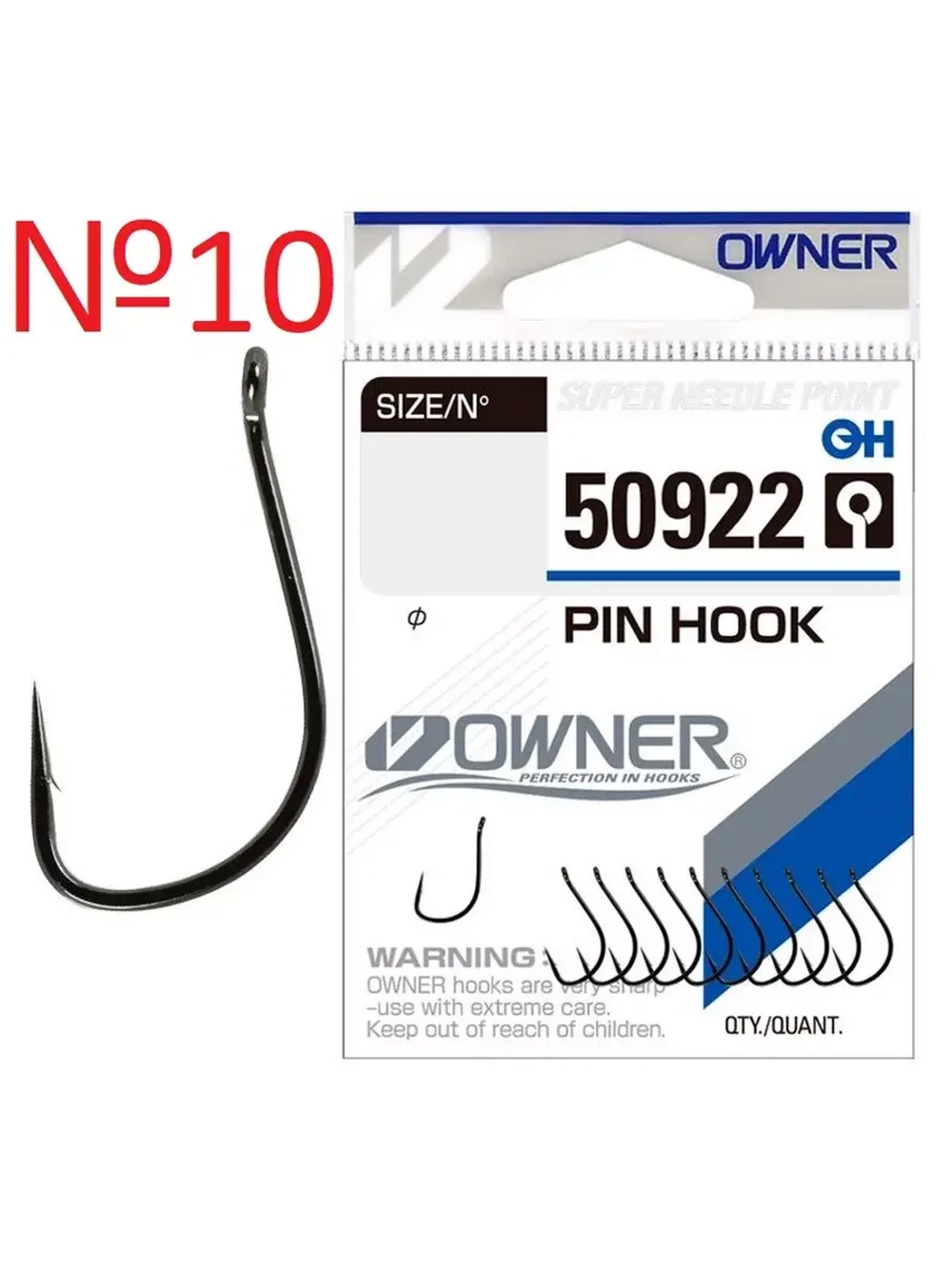 Крючок Pin Hook BC №10