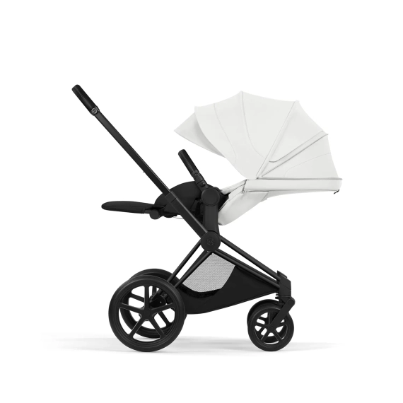 Детская коляска Cybex Priam V Style 2 в 1 Off White на шасси Matt Black