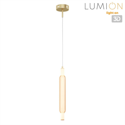 8259/15WCL LEDIO LN26 280 золото/амбер, металл/акрил/стекло Бра/подвес LED 15W 4000К 220V TRENDY