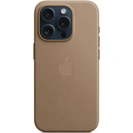 Чехол Apple FineWoven with MagSafe для iPhone 15 Pro Taupe