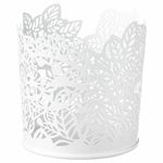 Подсвечник IKEA SAMVERKA (САМВЕРКА), Белый, Металл, 8 см