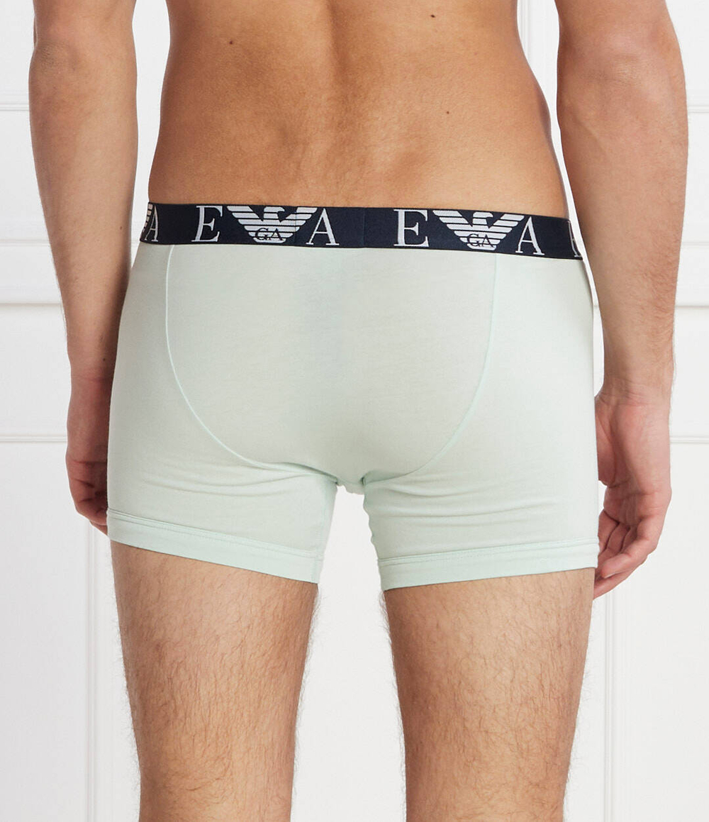 Трусики-боксеры 3шт. Emporio Armani - мятный(111473 4R715)