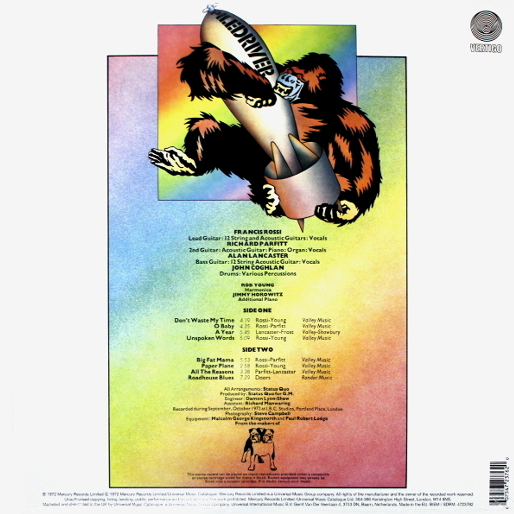 Status Quo / Piledriver (LP)