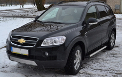 Порог Chevrolet Captiva 2006-2018 (1мм)