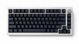 Кастомная клавиатура MonsGeek M1, механическая клавиатура на белом фоне