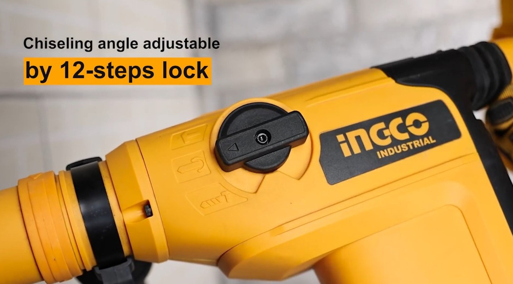 Перфоратор SDS-Max INGCO RH1200428 INDUSTRIAL 1200 Вт 2-10 Дж