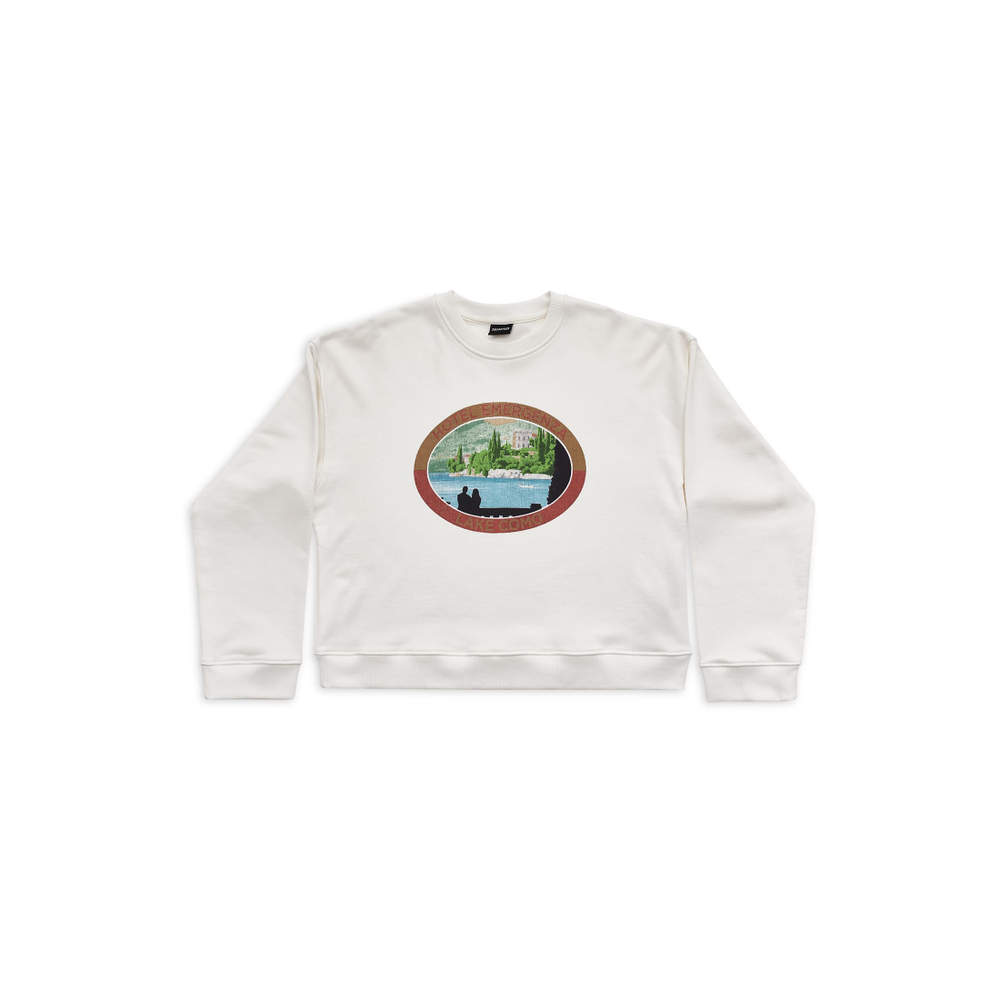 COMO CROPPED SWEATSHIRT OVERSIZED LOOSE