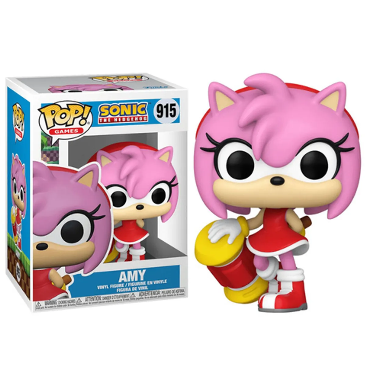 Funko POP! Sonic the Hedgehog: Amy (915)