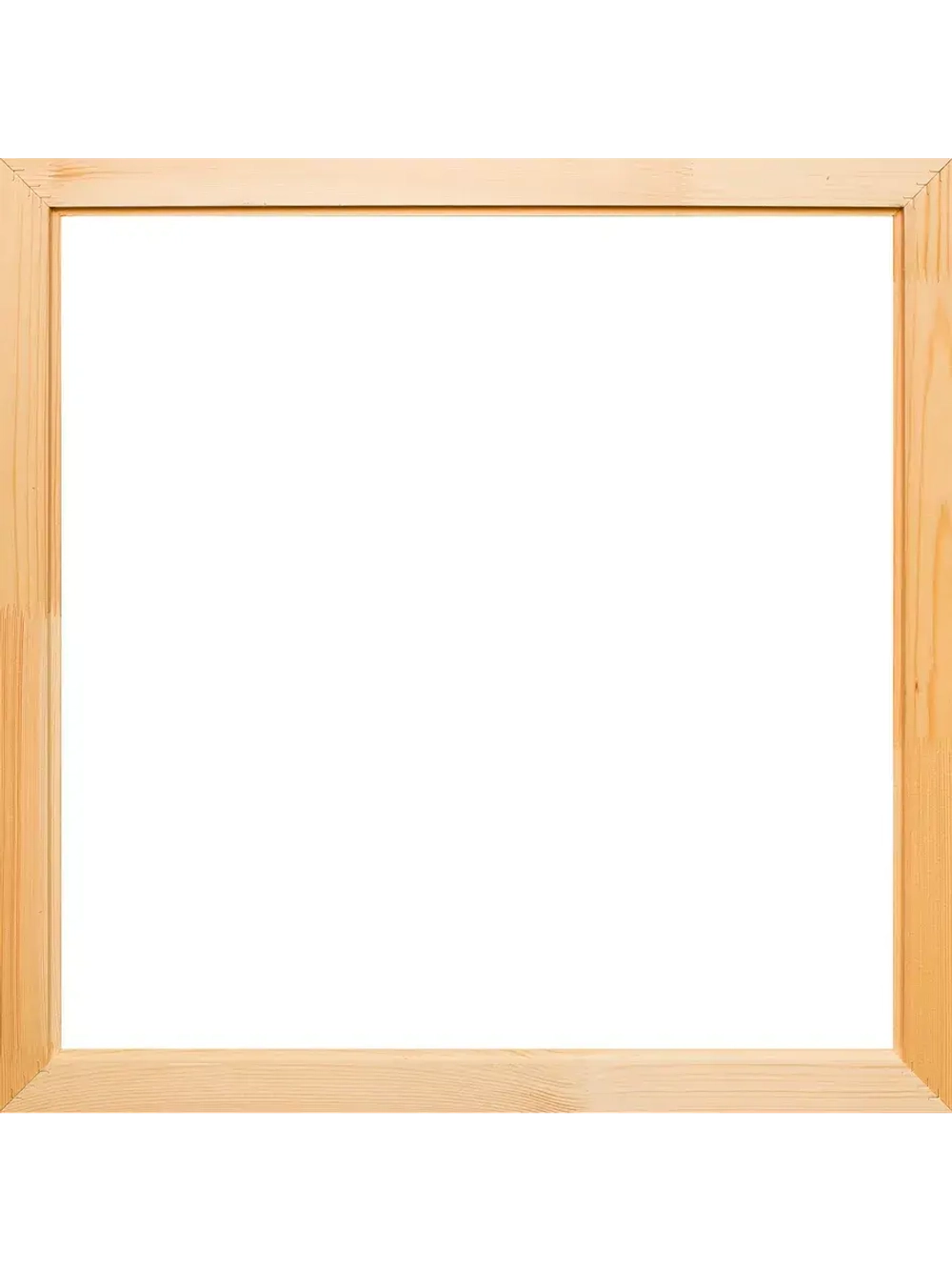 Деревянная рама 60x60 для картин на подрамнике сеч. 40x18
