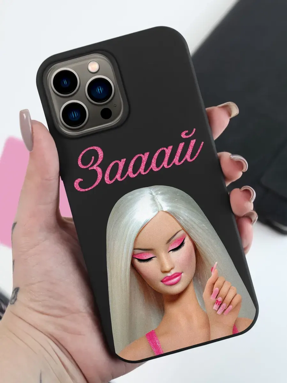 Чехол на iPhone 14 Pro Max с 3D принтом