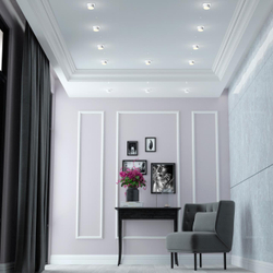 370718 SPOT NT21 580 белый Светильник встраиваемый IP20 GU10 9W 235V LIRIO