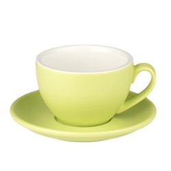 Чайная пара 250 мл светло-зеленая матовая d 9,6 см h6,3 см Barista (Бариста) P.L. [6]