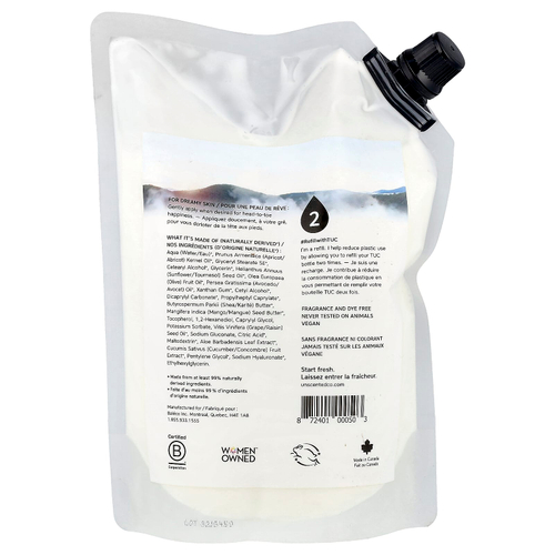 The Unscented Company, лосьон для рук и тела, сменный лосьон, без отдушки, 1 л (33,8 жидк. унции)