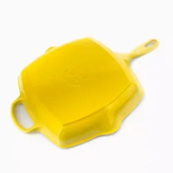 Чугунная сковорода-гриль Le Creuset, 26 см, Желтая