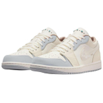 Jordan Air Jordan 1 Cushioning Low top Vintage Basketball Shoes Women's Ecru