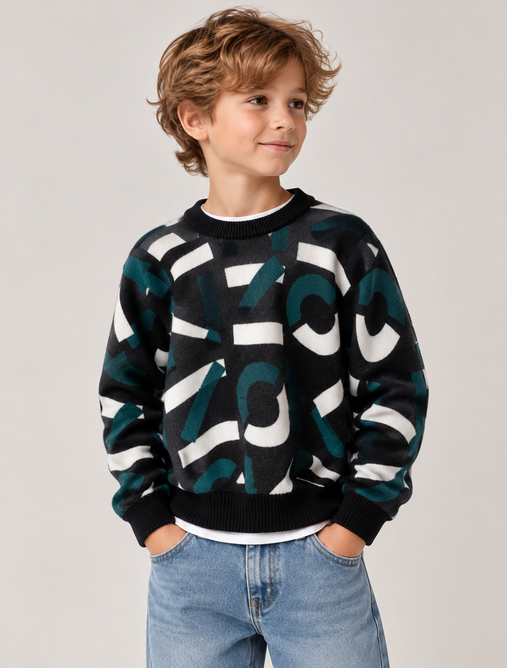 Хлопковый свитер Kenzo, 104