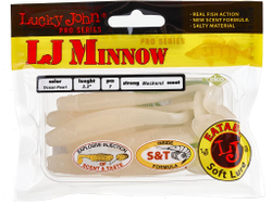 Виброхвосты съедобные LJ Pro Series MINNOW 3.3in (8,4 см), цв. 033, 7 шт.