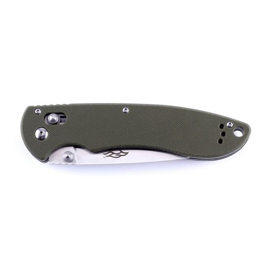 Складной нож Firebird by Ganzo F740 зеленый G740-GR (G740-GR) c клинком из стали 440C, рукоять G10