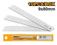 Лезвия для ножа 9х80 мм 10 шт SUPER INGCO HKNSB0901