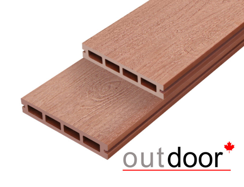 Террасная доска ДПК Outdoor 3D 150*25*4000 мм. Нивада/Калифорния красное дерево