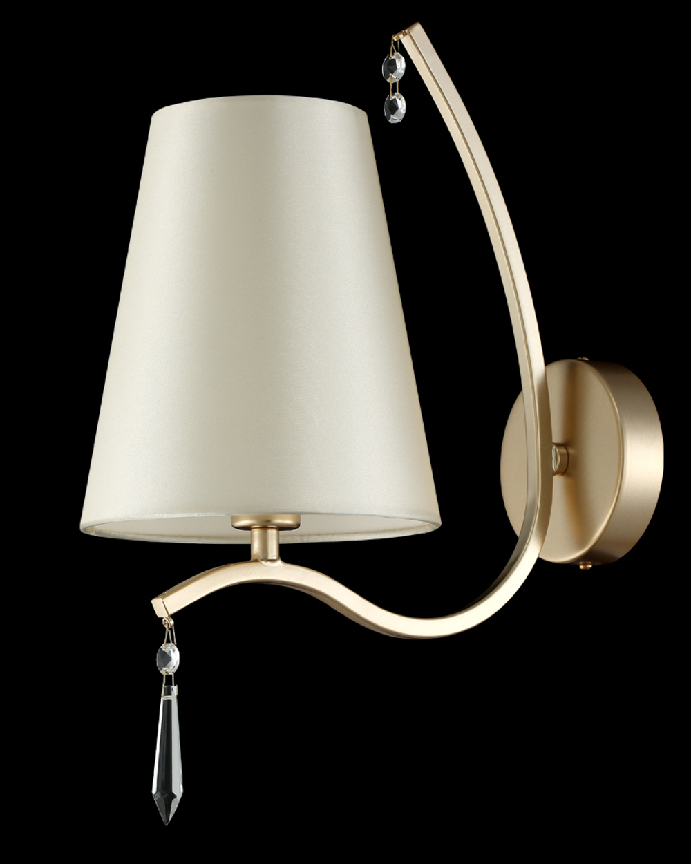 Настенный светильник Crystal Lux RENATA AP1 GOLD