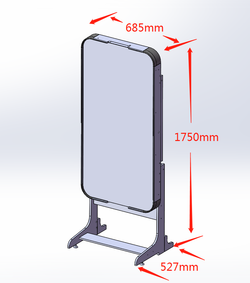 Стол для аэрохоккея Proxima FlipShot 54', арт.G15402