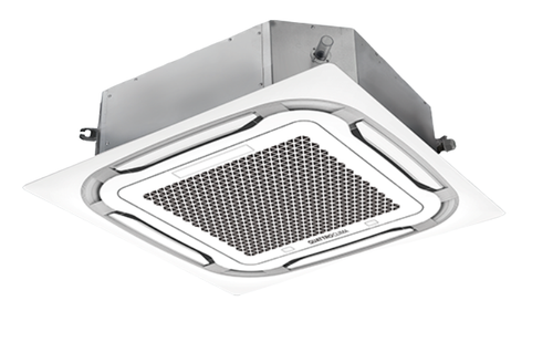 Сплит-система кондиционер кассетный Quattroclima QV-I24CG/QN-I24UG/QA-ICP10 на 70 м²