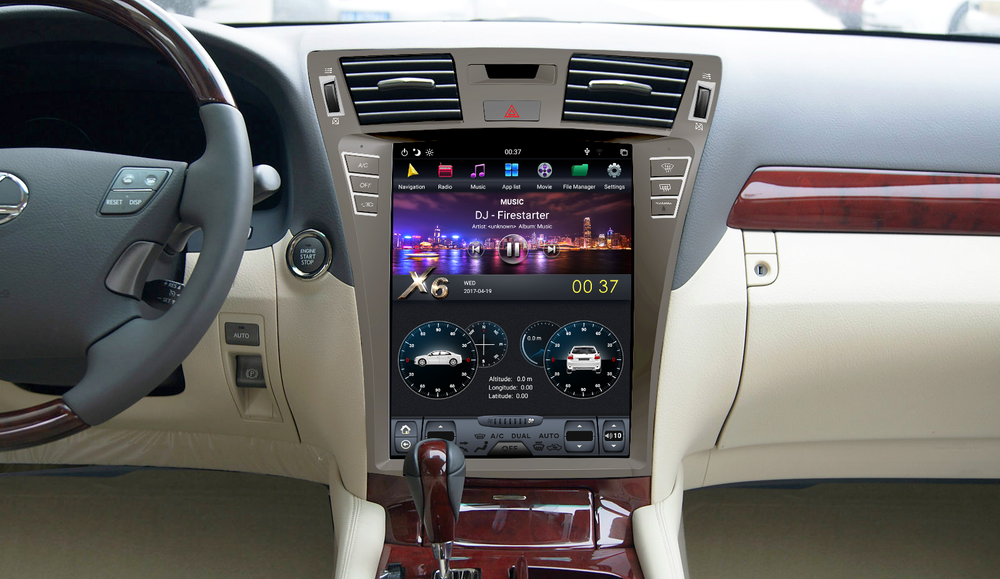 Установочный комплект для LEXUS LS 460  KUBERG ZF-1303L-Q6