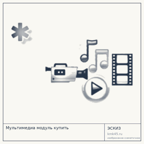 Мультимедиа модуль — от 28 000 ₽