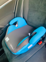 Автокресло (бустер) LB 311 (Teddy Bear) ПК (09. BLUE+GREY)