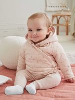 Куртка с запахом для малышей Next K82-448, Светло-розовый