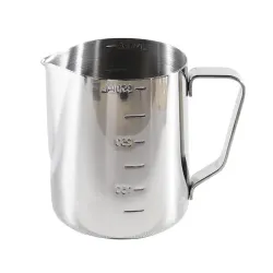 Питчер молочник 350 мл Latte Pro d 7,8 см h9,2 см нерж. с мерн. риск. P.L.- Barbossa