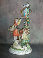 Статуэтка. Фарфор. Молитва. Capodimonte. Италия