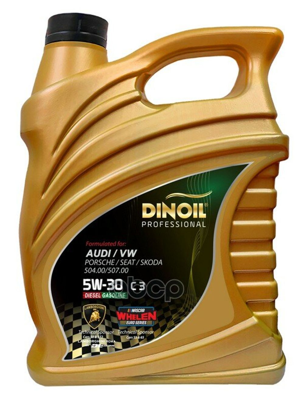 Масло моторное AUDI/VW 5W30 5л API SN, ACEA C3, VW 504/507, MB 229.31/51,BMW LL-04 DINOIL 39925 DINOIL 39925