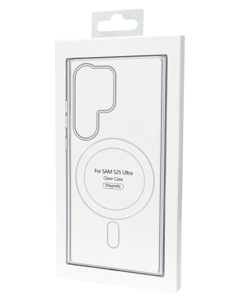 Накладка для Samsung Galaxy S25 Ultra силикон MagSafe Clear Case