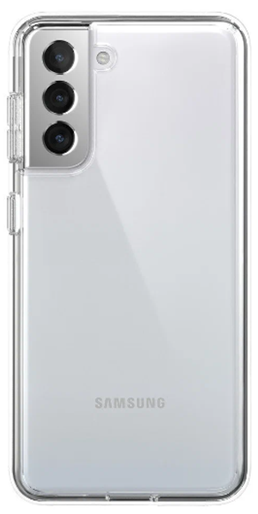 Чехол-накладка силикон 2.0мм Samsung Galaxy S21 прозрачный