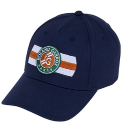 Теннисная кепка Roland Garros 2024 Stripes Cap - небесный