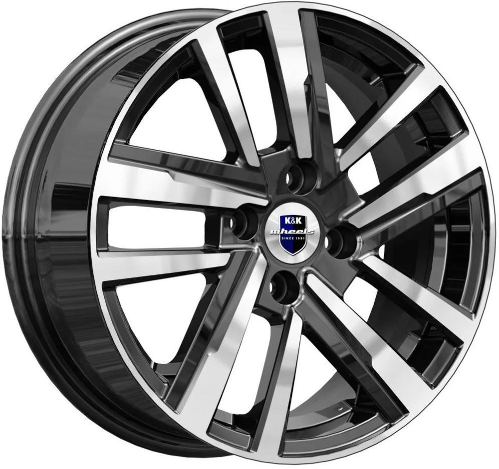 K&K Хант 6x15 4x100 ET 37 Dia 60.1 (BFP)