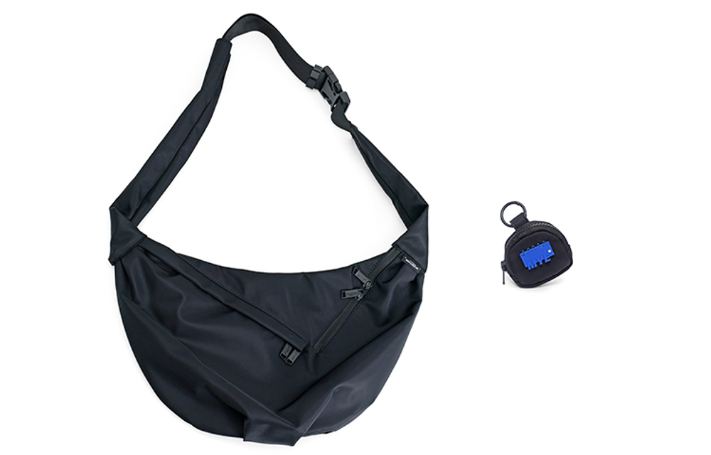 MYEDITION 5L Dumpling Bag, Crossbody Bag, Outdoor Bag Nylon Multicolor Unisex