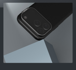 Чехол защитный черный на смартфона iPhone 17 Pro, серия CamShield Prop (версия с тонированной крышкой объектива) от Nillkin