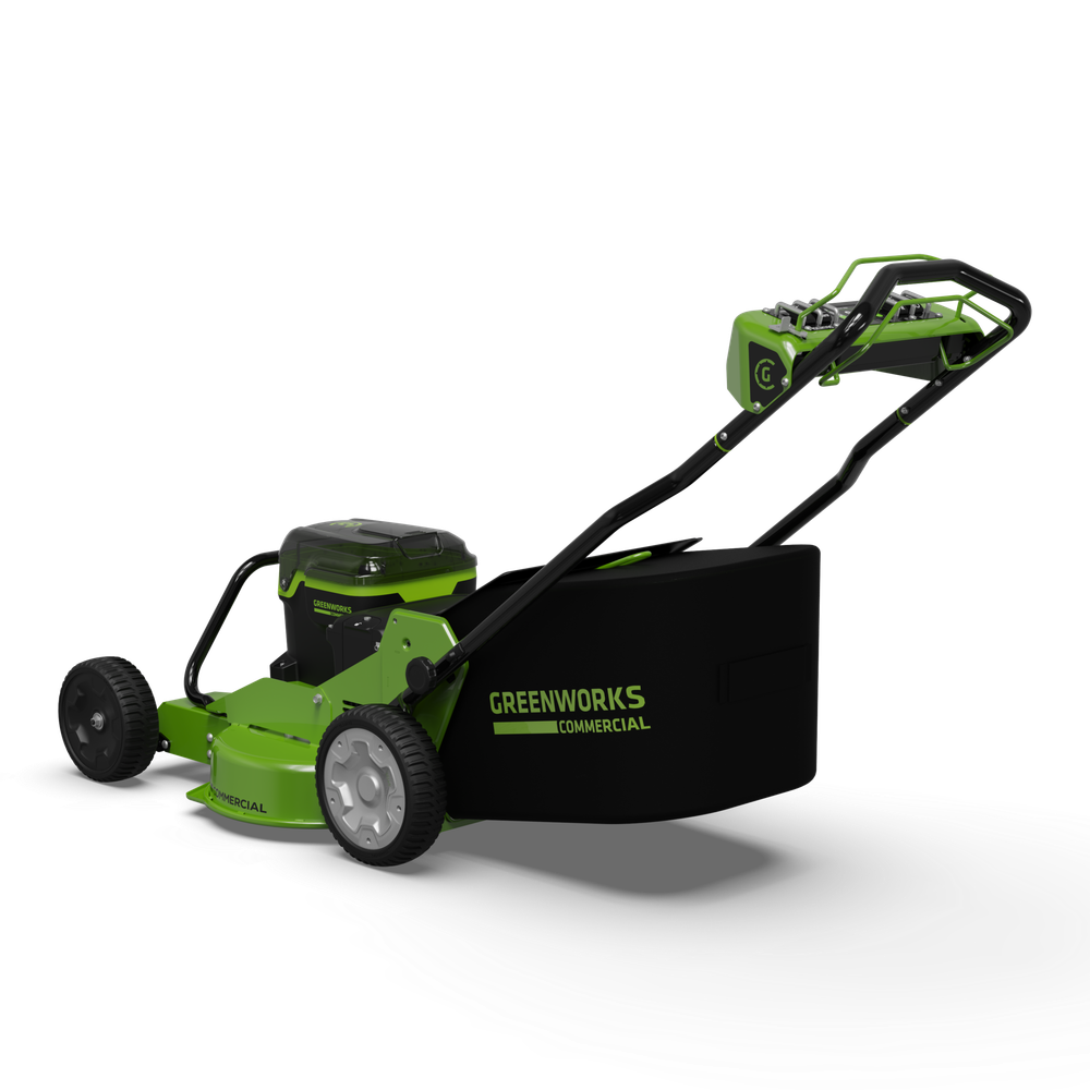 Cамоходная аккумуляторная газонокосилка Greenworks 82LM30S , 82v, 76 см, (2519207U3B), с 3хАКБ 5Ач и ЗУ для 2-х аккумуляторов