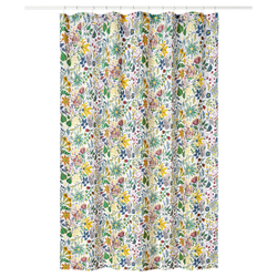 IKEA STRANDLUMMER  (ИКЕА СТРАНДЛУММЕР)  -  Штора для ванной - разноцветная 180x200 см