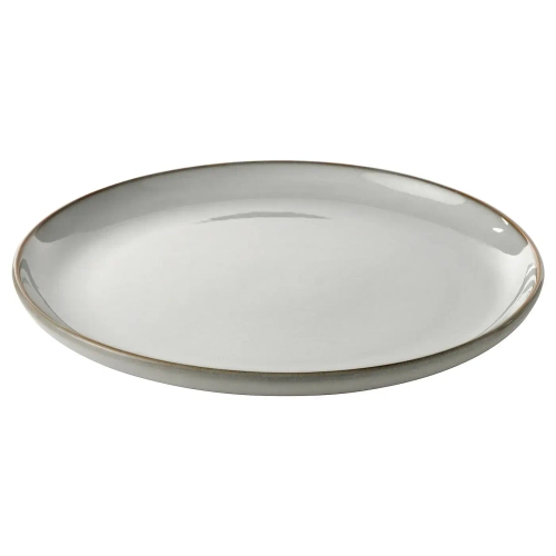 Тарелка IKEA GLADELIG (ГЛАДЕЛИГ), Серый, 25 см
