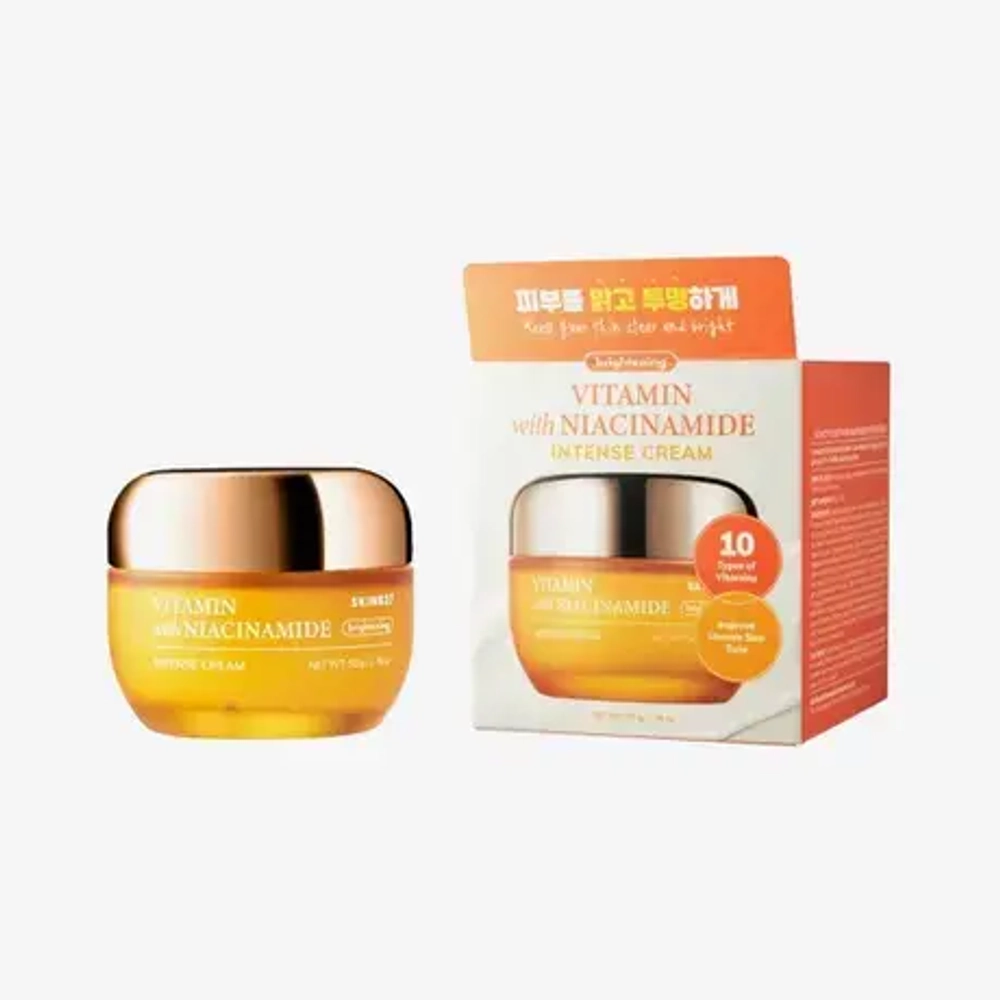 Крем для лица с витаминами и ниацинамидом SKIN627 Vitamin with Niacinamide Intense Cream 50 мл